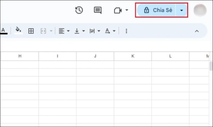 Chia sẻ bảng tính với những người khác
