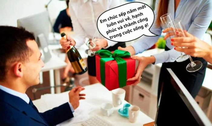 Những câu nói ghi điểm khi tặng quà Tết Giáp Thìn 2024 cho sếp?