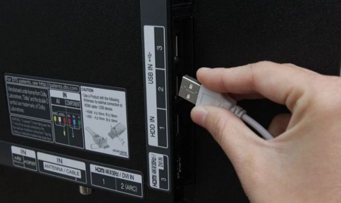 Kết nối laptop với tivi qua cổng USB