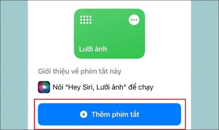 Thêm phím tắt để thực hiện việc cắt và ghép ảnh