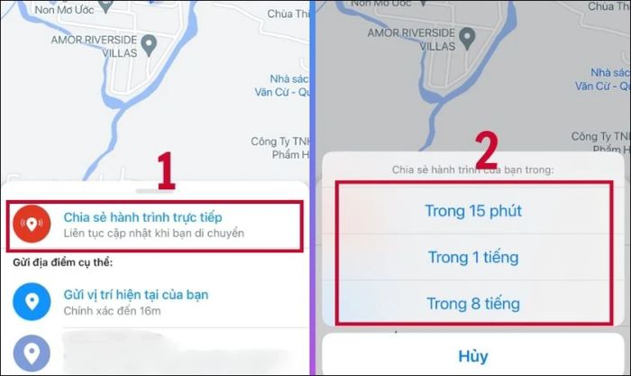 Hướng dẫn chia sẻ vị trí qua Zalo trên iPhone