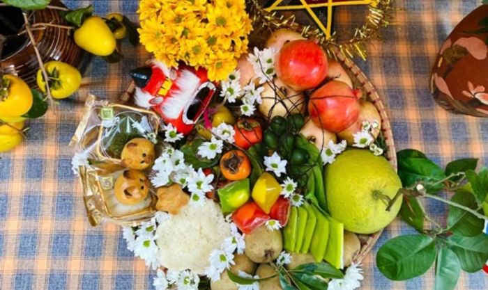 Chuẩn bị mâm cỗ cúng