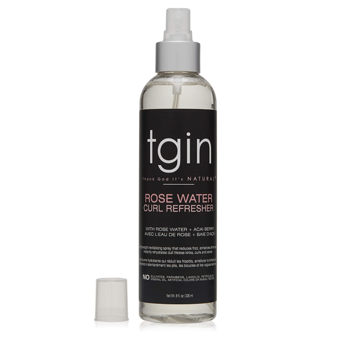 The curl-refreshing spray