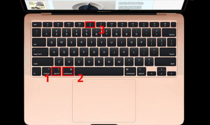 Hướng dẫn sử dụng tổ hợp phím tắt để kích hoạt bàn phím ảo trên MacBook