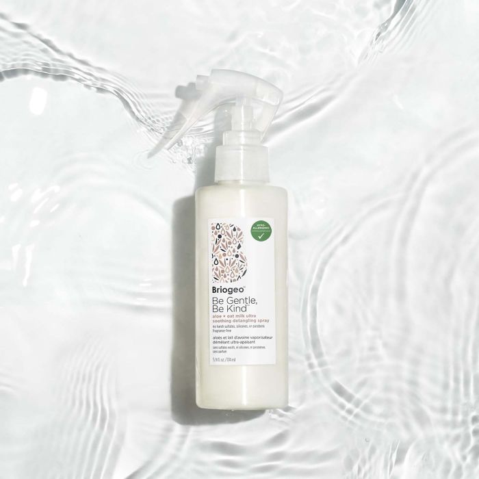 The Briogeo Ultra Soothing Fragrance-Free Detangler.