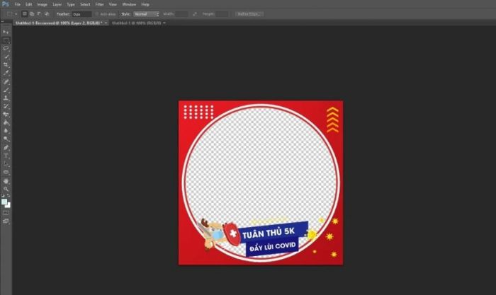 Cách tạo khung avatar mới trên Facebook bằng Photoshop