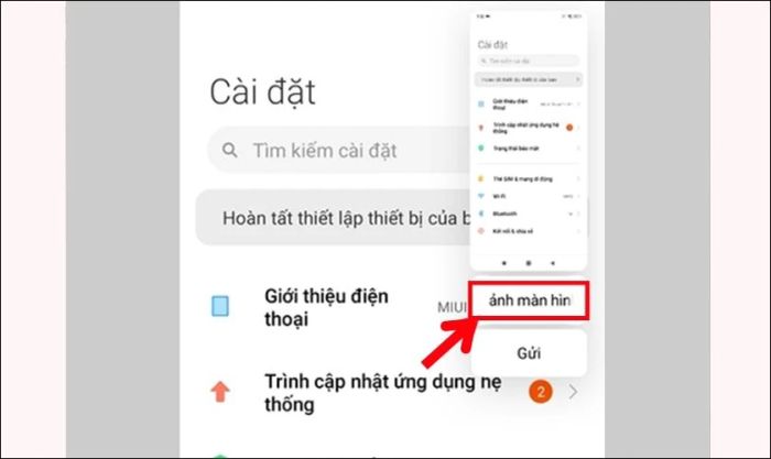 Cách chụp màn hình kéo dài.