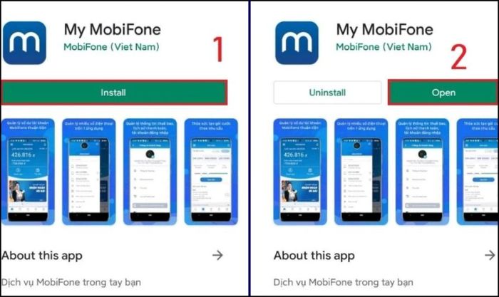 Sử dụng ứng dụng My MobiFone để thực hiện chuẩn hóa thông tin thuê bao