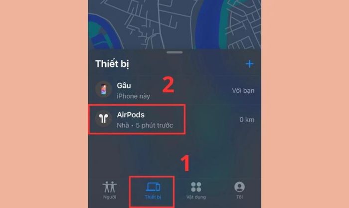 Hướng dẫn tìm lại AirPod bị thất lạc sau khi reset