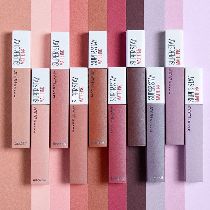 ten shades of the Maybelline liquid lipstick