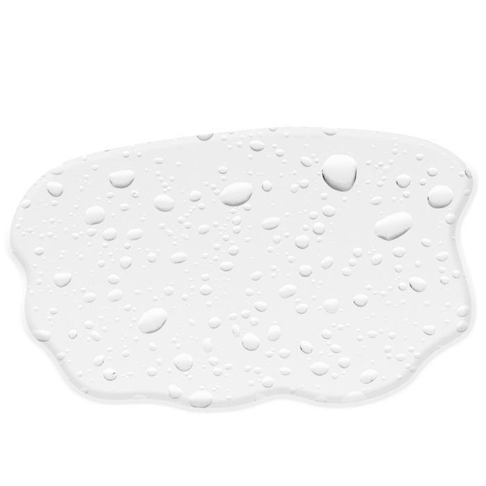 A pool of clear primer product.