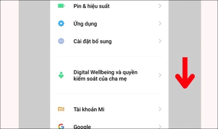 Cách chụp màn hình cuộn.