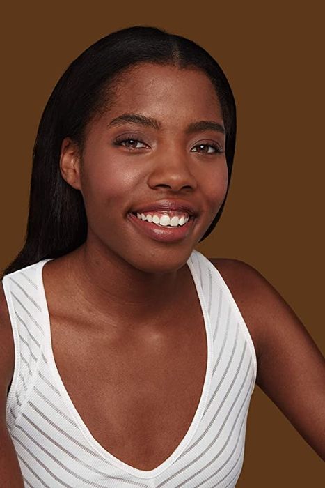 a model displaying the True Match foundation applied flawlessly in their shade