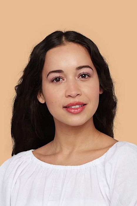a model showcasing the True Match foundation applied seamlessly in their chosen shade