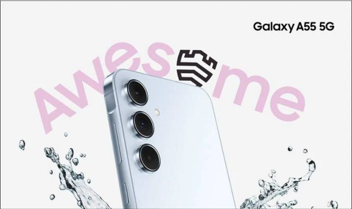 Samsung Galaxy A55 8GB - Samsung cho học sinh cấp 2