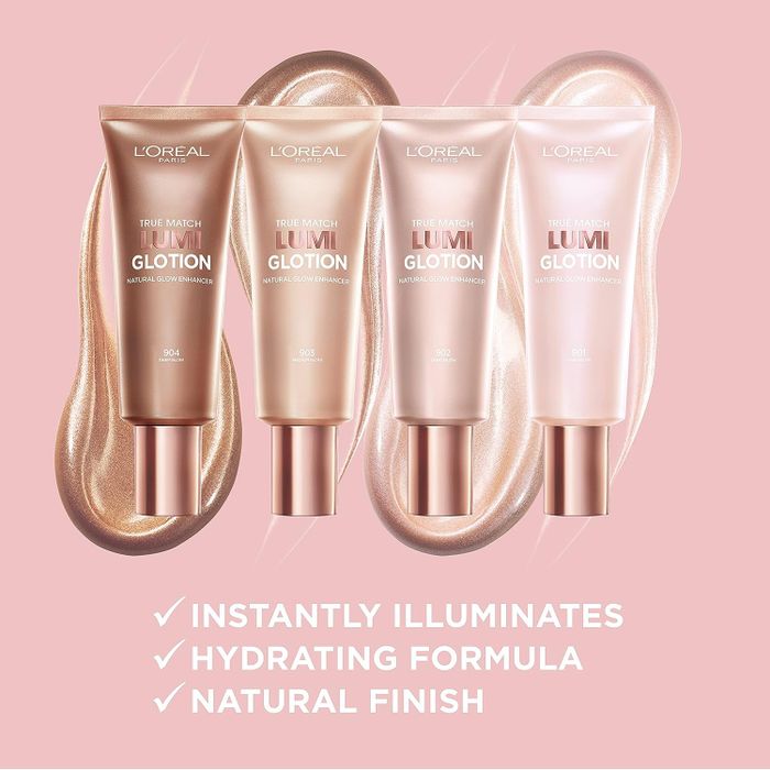 The four shades of the product, known for their hydrating properties.