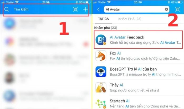 Cách tạo ảnh đại diện Zalo sử dụng tính năng AI Avatar