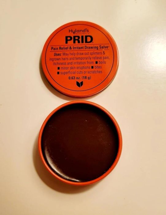 Hyland's Prid Pain Relief & Irritant Drawing Salve Tin