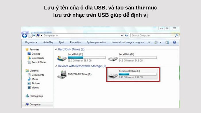 Cách tải nhạc MP3 chất lượng cao miễn phí về USB