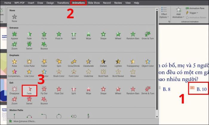 Tạo Text Box và điền đáp án đúng cần giữ lại