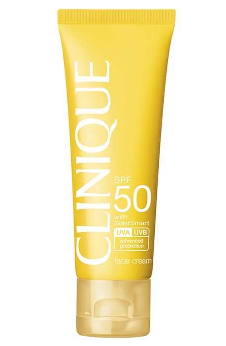 the Clinique Solarsmart face cream