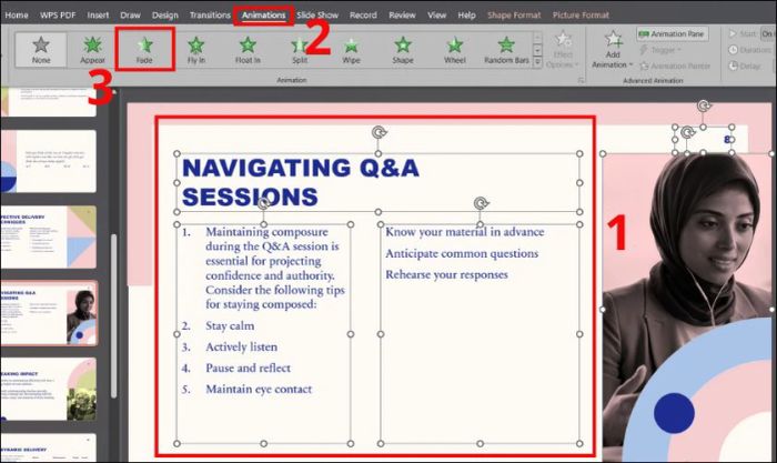Hướng dẫn chi tiết cách tạo hiệu ứng biến mất cho toàn bộ slide