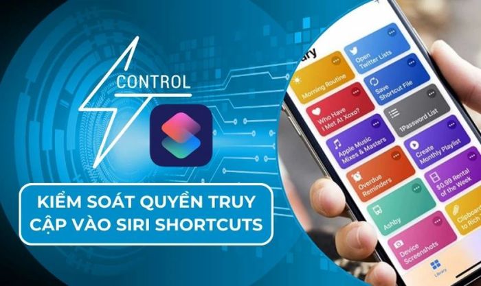 Quản lý quyền truy cập vào Siri Shortcuts