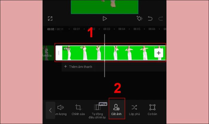 Hướng dẫn làm mờ phông nền video bằng CapCut