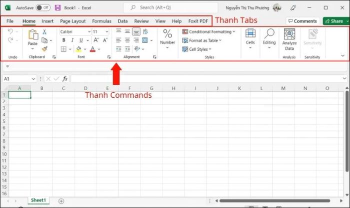 Hướng dẫn hiển thị thanh công cụ trong Excel