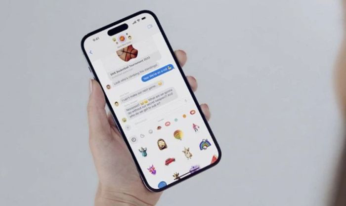 Nâng cấp ứng dụng iMessage và Nhãn dán