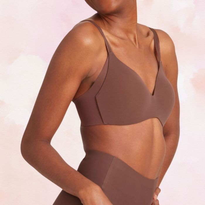 Model wearing the sola bra