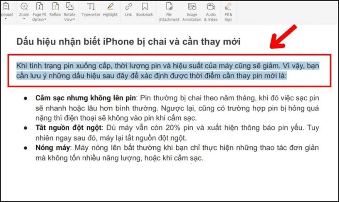 Cách thêm một đoạn PDF vào Word