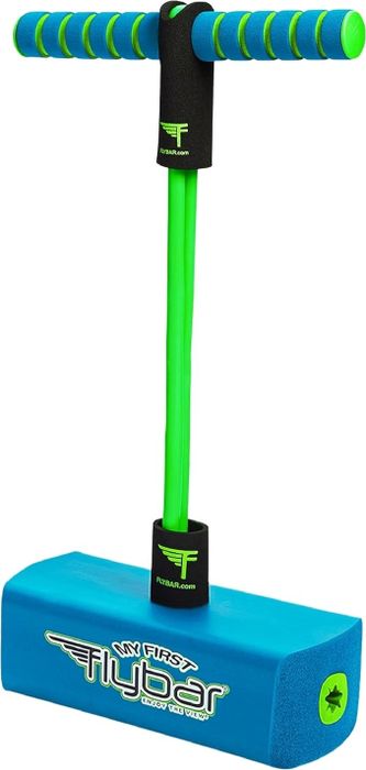 The Flybar My First Foam Pogo Jumper is designed for safe and fun bouncing, both indoors and outdoors, featuring a cushioned handlebar and footrest to ensure comfort and security for little ones.