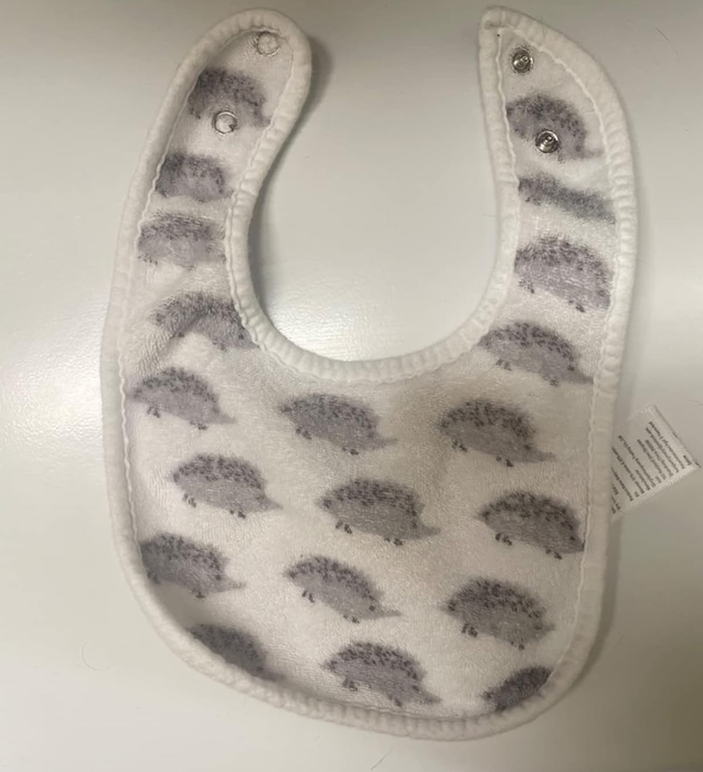 the same bib now spotless and free of any stains