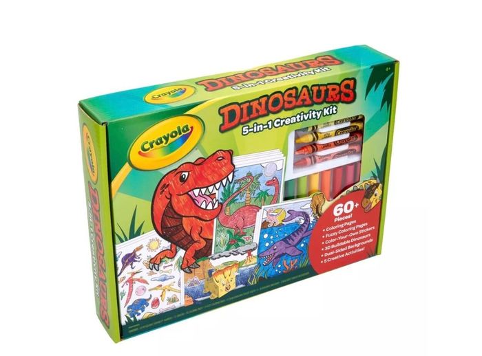 The dinosaur creativity kit