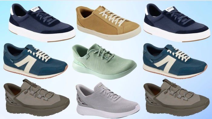 Kizik sneakers available in various colors