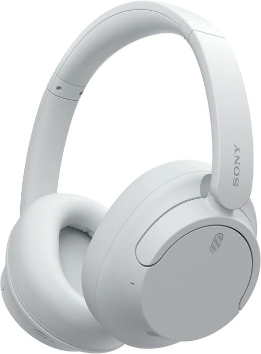 The white headphones