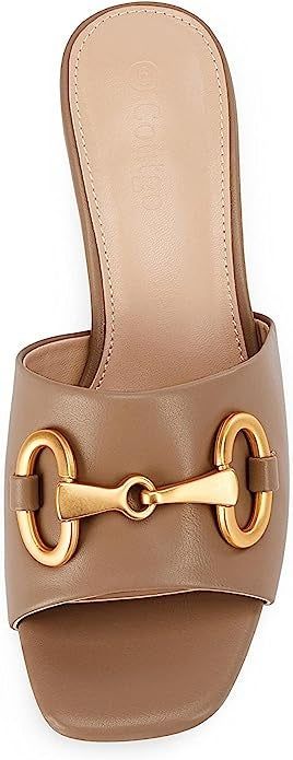 the slides in brown