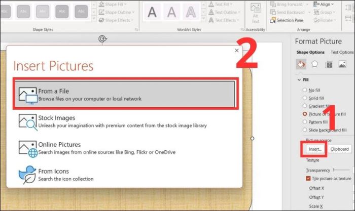 Hướng dẫn tạo hiệu ứng trong suốt cho hình ảnh trong PowerPoint
