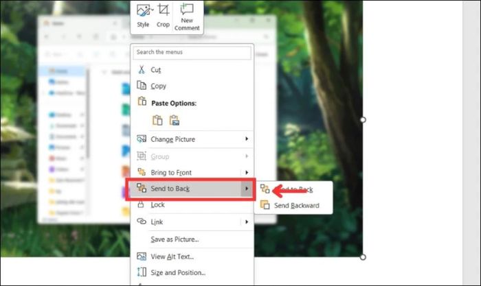 Chi tiết cách thực hiện làm mờ hình nền trong PowerPoint