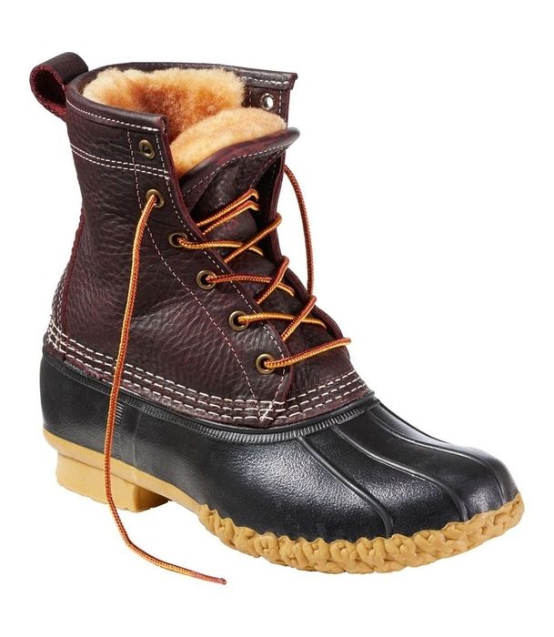 Boots in a rich Burgundy/Black/Gum colorway