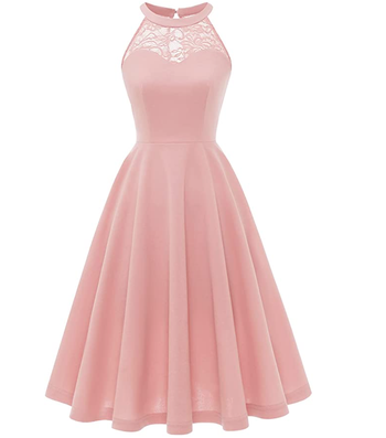 dress in pink