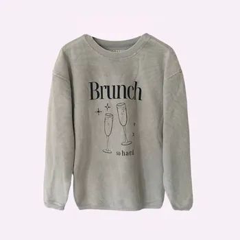 Casual long-sleeve top with