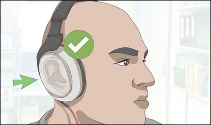 Hướng dẫn đeo tai nghe Headphone
