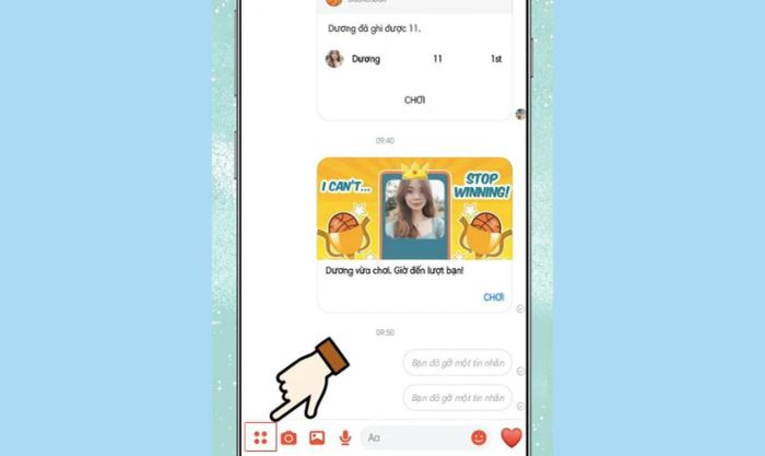 Hướng dẫn đơn giản cách tham gia trò chơi trên Messenger từ điện thoại
