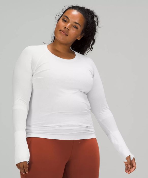 model wearing the white shirt