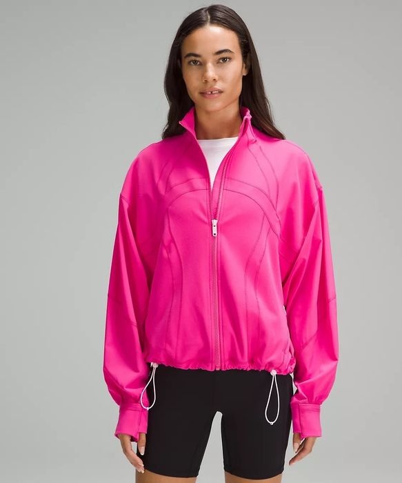 oversized Lululemon Align jacket in pink