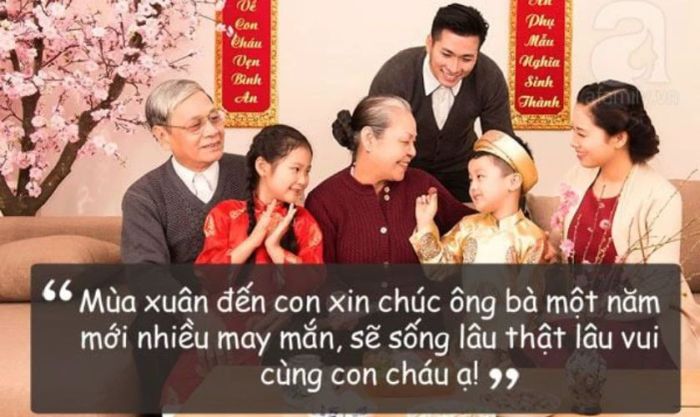Cùng bé gửi lời chúc Tết gia đình qua những bức ảnh ý nghĩa