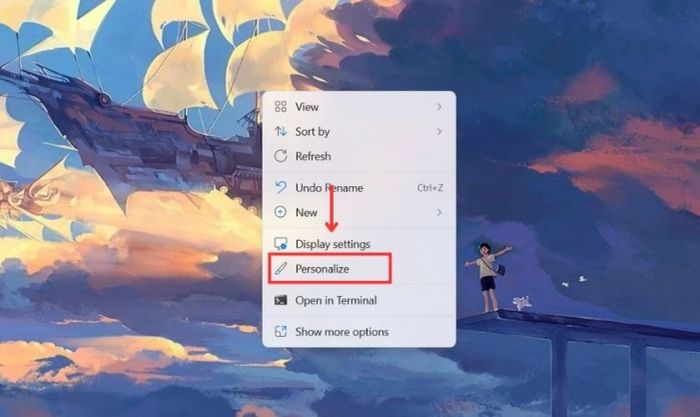 Hướng dẫn thay đổi màn hình khóa trên máy tính Windows 11