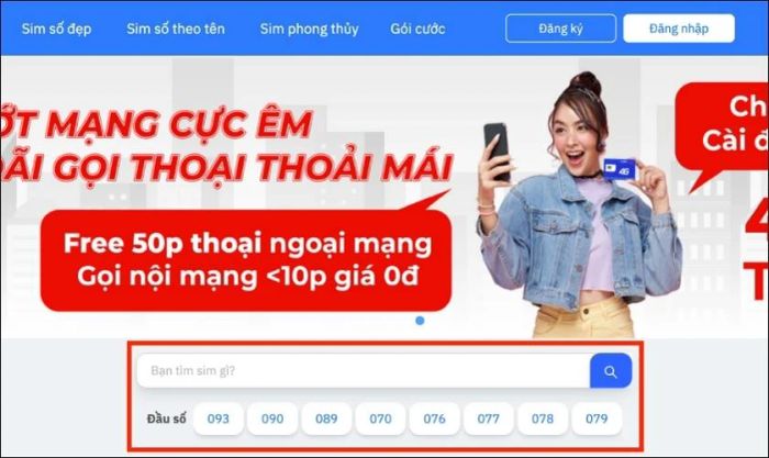 Hướng dẫn mua sim đầu số 0776 qua website MobiFone
